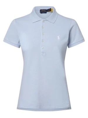 Zdjęcie produktu Polo Ralph Lauren Damska koszulka polo Kobiety Bawełna niebieski jednolity,