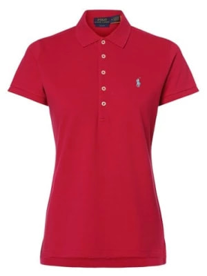 Zdjęcie produktu Polo Ralph Lauren Damska koszulka polo Kobiety Bawełna wyrazisty róż jednolity,