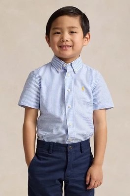 Zdjęcie produktu Polo Ralph Lauren koszula bawełniana dziecięca kolor granatowy