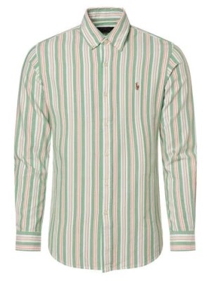 Zdjęcie produktu Polo Ralph Lauren Koszula męska Mężczyźni Modern Fit Bawełna zielony|wielokolorowy w paski,