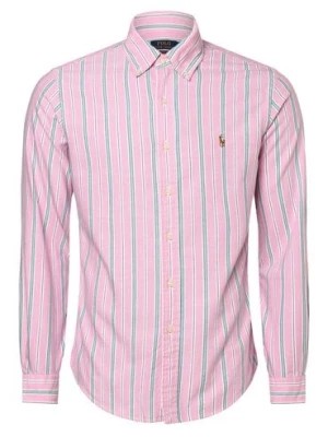 Zdjęcie produktu Polo Ralph Lauren Koszula męska Mężczyźni Regular Fit Bawełna różowy w paski,