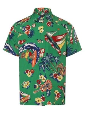 Zdjęcie produktu Polo Ralph Lauren Koszula męska Mężczyźni Regular Fit wiskoza zielony|wielokolorowy wzorzysty,