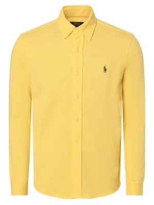 Zdjęcie produktu Polo Ralph Lauren Koszula męska Mężczyźni Slim Fit Bawełna żółty jednolity,