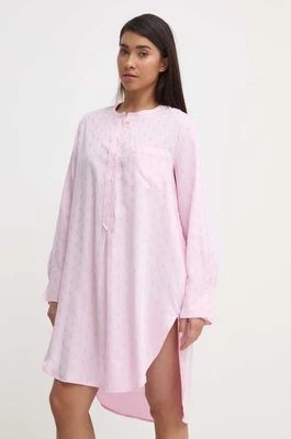 Zdjęcie produktu Polo Ralph Lauren koszula nocna damska kolor różowy