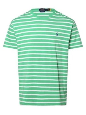 Zdjęcie produktu Polo Ralph Lauren Koszulka męska Mężczyźni Bawełna zielony|biały w paski,