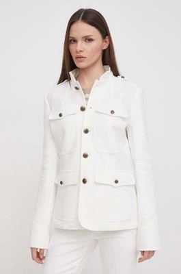 Zdjęcie produktu Polo Ralph Lauren kurtka damska kolor biały przejściowa