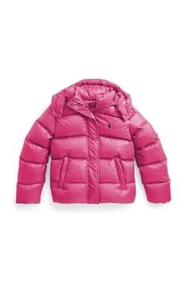 Zdjęcie produktu Polo Ralph Lauren kurtka dziecięca kolor różowy