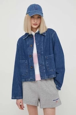 Zdjęcie produktu Polo Ralph Lauren kurtka jeansowa damska kolor niebieski przejściowa 211923669