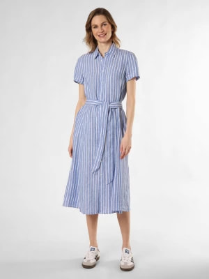 Zdjęcie produktu Polo Ralph Lauren Lniana sukienka damska Kobiety len niebieski|biały w paski,