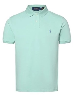 Zdjęcie produktu Polo Ralph Lauren Męska koszulka polo Mężczyźni Bawełna niebieski|szary jednolity,