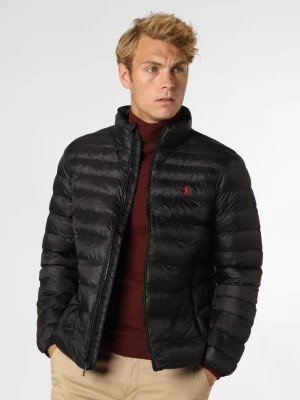 Zdjęcie produktu Polo Ralph Lauren Męska kurtka pikowana Mężczyźni Sztuczne włókno czarny jednolity,