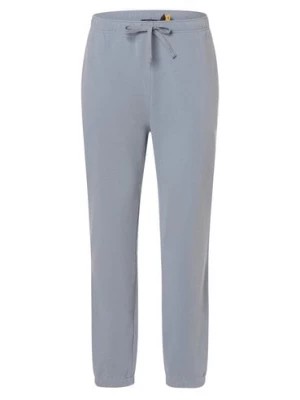 Zdjęcie produktu Polo Ralph Lauren Męskie spodnie dresowe Mężczyźni Materiał dresowy niebieski jednolity,
