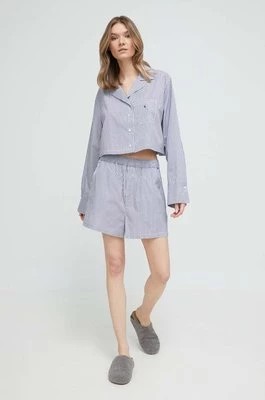 Zdjęcie produktu Polo Ralph Lauren piżama bawełniana kolor granatowy bawełniana