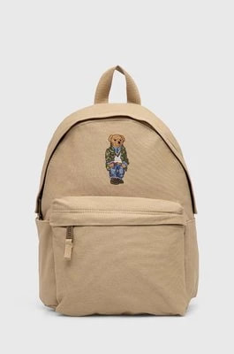 Zdjęcie produktu Polo Ralph Lauren plecak dziecięcy kolor beżowy mały gładki