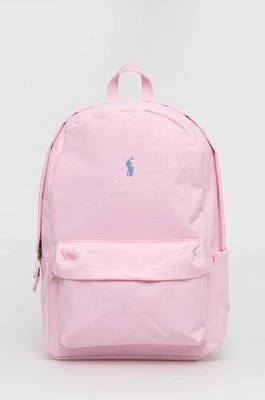 Zdjęcie produktu Polo Ralph Lauren plecak dziecięcy kolor różowy duży gładki