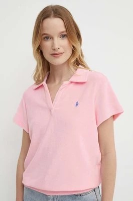 Zdjęcie produktu Polo Ralph Lauren polo damski kolor różowy 211936221