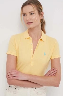Zdjęcie produktu Polo Ralph Lauren polo damski kolor żółty