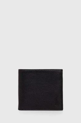 Zdjęcie produktu Polo Ralph Lauren portfel skórzany męski kolor czarny