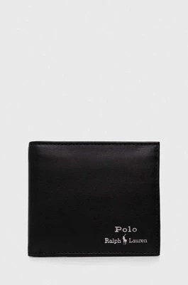 Zdjęcie produktu Polo Ralph Lauren portfel skórzany męski kolor czarny