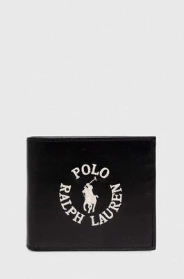 Zdjęcie produktu Polo Ralph Lauren portfel skórzany męski kolor czarny 405898660