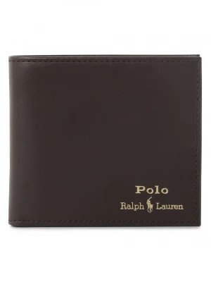 Zdjęcie produktu Polo Ralph Lauren Portfel ze skóry Mężczyźni skóra brązowy jednolity,