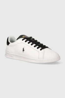 Zdjęcie produktu Polo Ralph Lauren sneakersy skórzane Hrt Crt II kolor biały 809923929001
