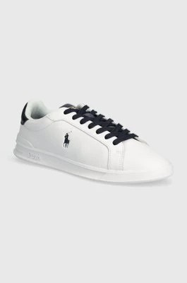 Zdjęcie produktu Polo Ralph Lauren sneakersy skórzane Hrt Crt II kolor biały 809923929002