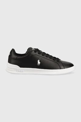 Zdjęcie produktu Polo Ralph Lauren sneakersy skórzane Hrt Ct II kolor czarny 809845109009