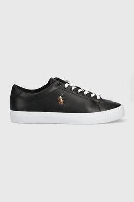 Zdjęcie produktu Polo Ralph Lauren sneakersy skórzane Longwood kolor czarny 816884372001