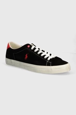 Zdjęcie produktu Polo Ralph Lauren sneakersy skórzane Longwood kolor czarny 816931905001