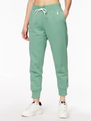 Zdjęcie produktu Polo Ralph Lauren Spodnie dresowe 211794397023 Zielony Regular Fit
