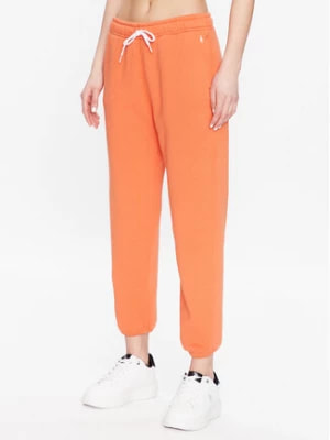 Zdjęcie produktu Polo Ralph Lauren Spodnie dresowe 211891560005 Pomarańczowy Regular Fit