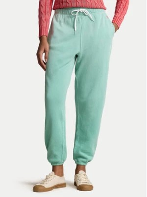 Zdjęcie produktu Polo Ralph Lauren Spodnie dresowe 211935585004 Zielony Regular Fit