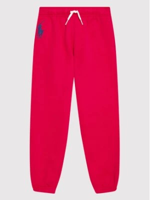 Zdjęcie produktu Polo Ralph Lauren Spodnie dresowe Boston 313854719004 Różowy Regular Fit