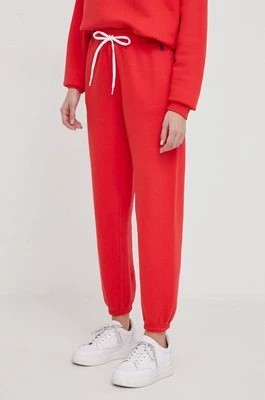 Zdjęcie produktu Polo Ralph Lauren spodnie dresowe kolor czerwony gładkie