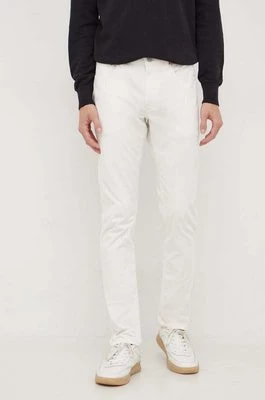 Zdjęcie produktu Polo Ralph Lauren spodnie sztruksowe kolor beżowy dopasowane