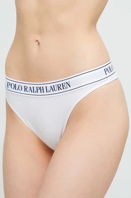 Zdjęcie produktu Polo Ralph Lauren stringi kolor biały