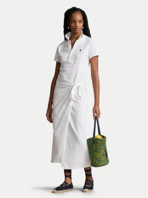 Zdjęcie produktu Polo Ralph Lauren Sukienka codzienna 211935605001 Biały Slim Fit