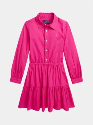 Zdjęcie produktu Polo Ralph Lauren Sukienka codzienna Tierdshrtdrs 312925702001 Różowy Regular Fit