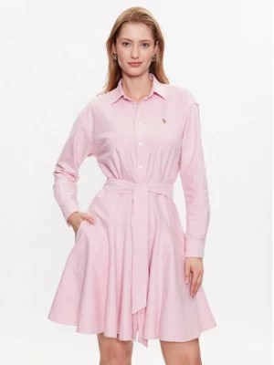 Zdjęcie produktu Polo Ralph Lauren Sukienka koszulowa 211915565001 Różowy Regular Fit