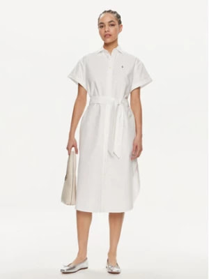 Zdjęcie produktu Polo Ralph Lauren Sukienka koszulowa 211935153001 Biały Regular Fit