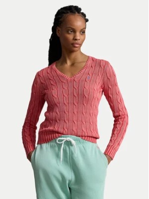 Zdjęcie produktu Polo Ralph Lauren Sweter 211935305001 Różowy Slim Fit