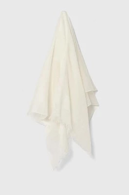 Zdjęcie produktu Polo Ralph Lauren szal wełniany kolor beżowy gładki 455938480