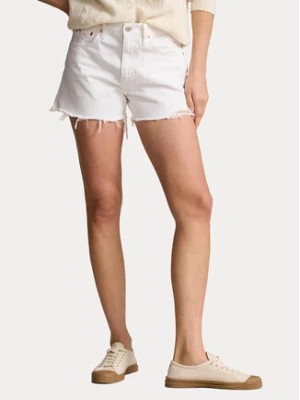 Zdjęcie produktu Polo Ralph Lauren Szorty jeansowe 211934947001 Biały Regular Fit