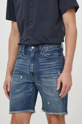 Zdjęcie produktu Polo Ralph Lauren szorty jeansowe męskie kolor niebieski 710931912