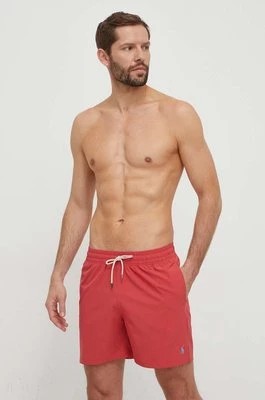 Zdjęcie produktu Polo Ralph Lauren szorty kąpielowe kolor czerwony