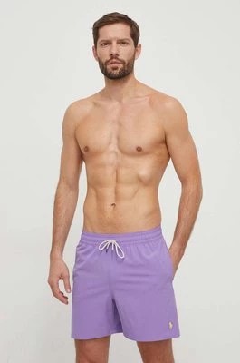 Zdjęcie produktu Polo Ralph Lauren szorty kąpielowe kolor fioletowy