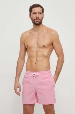 Zdjęcie produktu Polo Ralph Lauren szorty kąpielowe kolor różowy