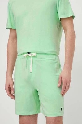 Zdjęcie produktu Polo Ralph Lauren szorty piżamowe męskie kolor zielony gładka