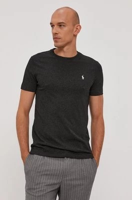 Zdjęcie produktu Polo Ralph Lauren T-shirt 710671438164 męski kolor czarny gładki